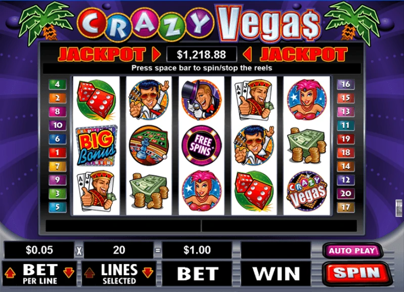 Crazy Vegas - Realtime Gaming RTG