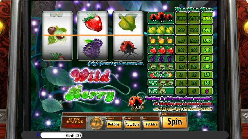 Wild Berry 3 Reel - Saucify