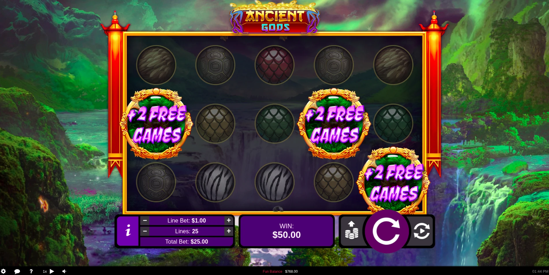 Ancient Gods - Realtime Gaming RTG