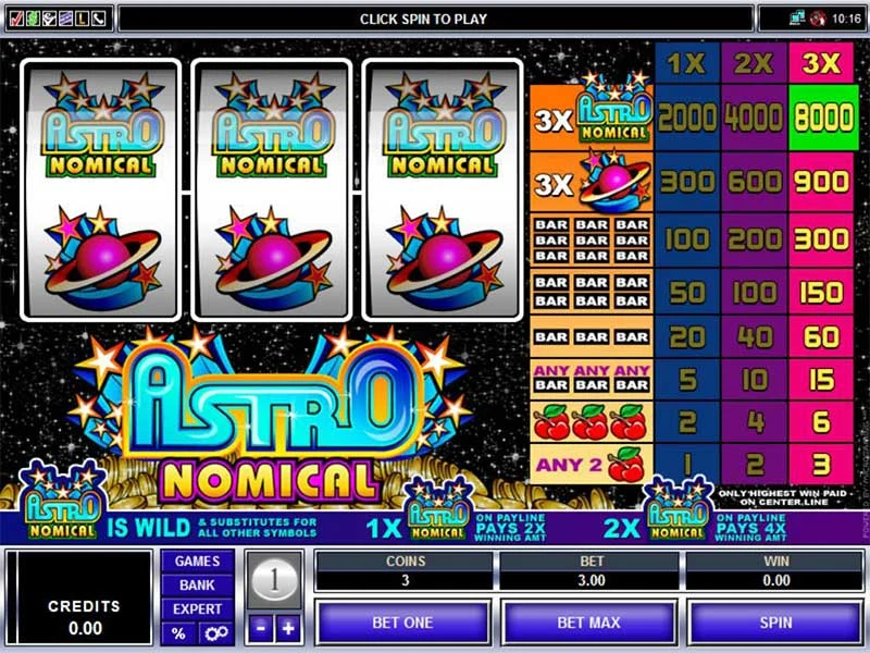 Astronomical - MicroGaming
