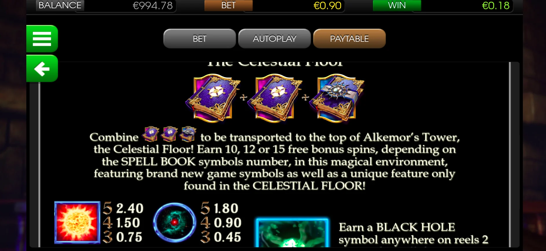 Alkemors Tower - BetSoft