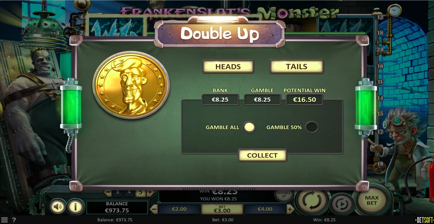 Frankenslot's Monster - BetSoft