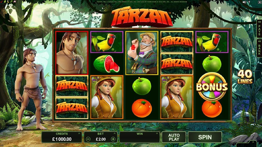 Tarzan - MicroGaming